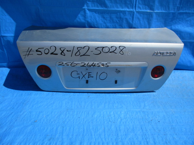 Used Toyota Altezza BOOT / TRUNK